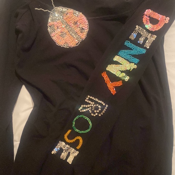 Denny Rose black cotton long sleeve top. size small. Good quality. - Picture 2 of 5